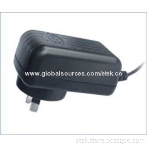 18W 24V/3.0A Output Adapter with 90-264V Input for SMPS, PDA, Cameras, Portable Electrical Products